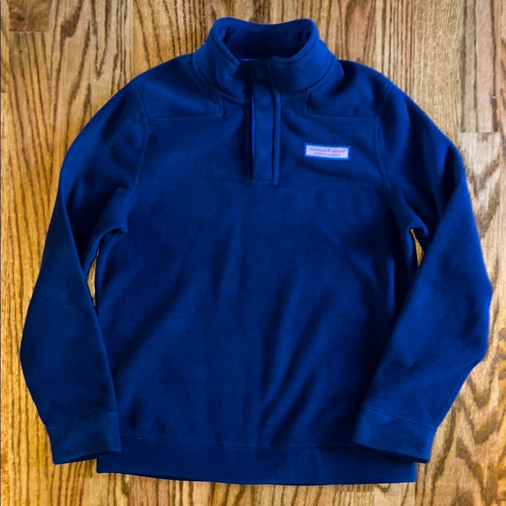 Like New Boys Vineyard Vine fleece pullover